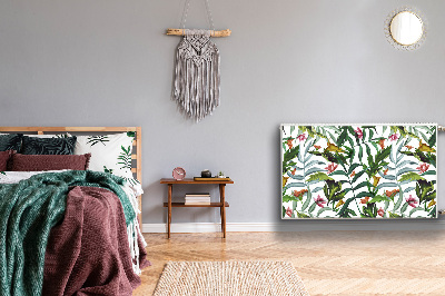 Magnetisk radiatorkåpa Tropisk flora