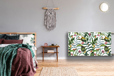 Magnetisk radiatorkåpa Tropisk flora