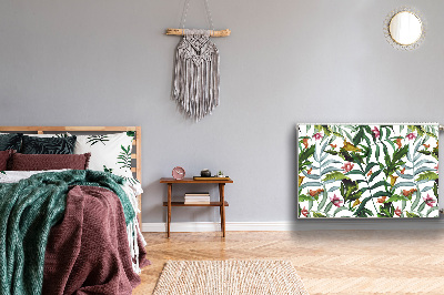 Magnetisk radiatorkåpa Tropisk flora