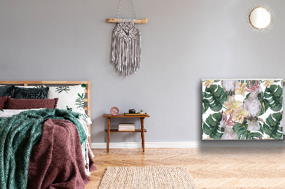 Magnetisk radiatorkåpa Tropiska papegojor