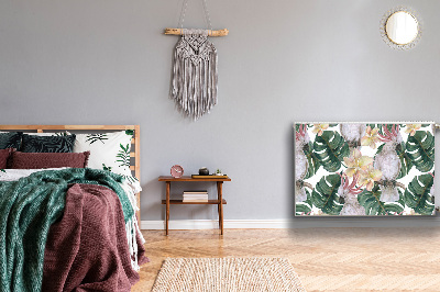 Magnetisk radiatorkåpa Tropiska papegojor