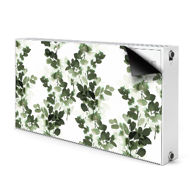 Magnetisk radiatorkåpa Gröna löv