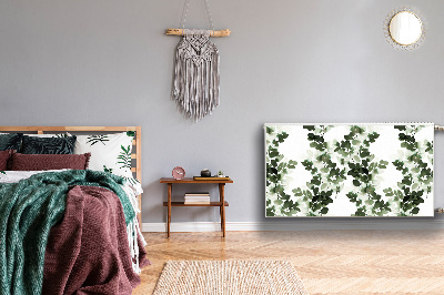 Magnetisk radiatorkåpa Gröna löv