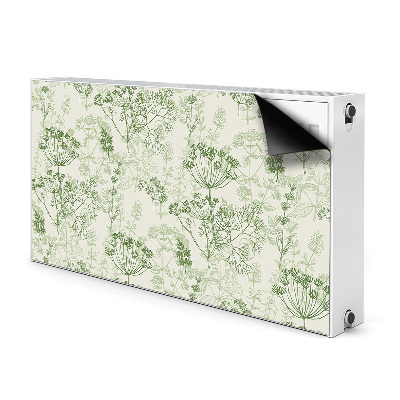 Magnetiskt radiatorskydd Fält örter
