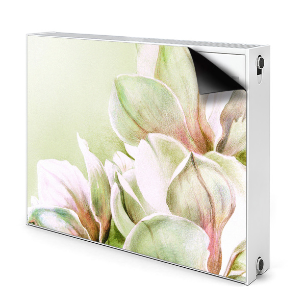 Magnetisk radiatorkåpa Magnolia blommor