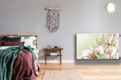 Magnetisk radiatorkåpa Magnolia blommor