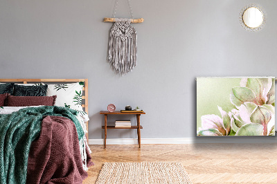 Magnetisk radiatorkåpa Magnolia blommor