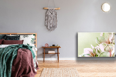 Magnetisk radiatorkåpa Magnolia blommor