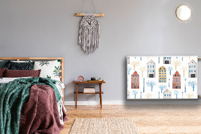 Magnetisk radiatorkåpa Byggnader