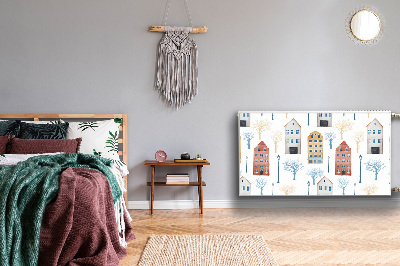 Magnetisk radiatorkåpa Byggnader