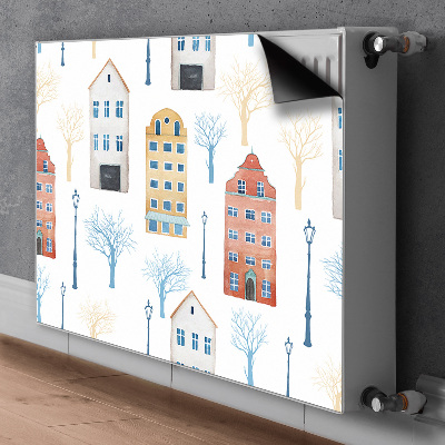 Magnetisk radiatorkåpa Byggnader
