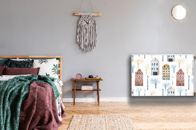 Magnetisk radiatorkåpa Byggnader