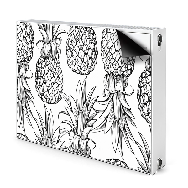 Magnetiskt radiatorskydd Ananas