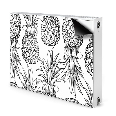 Magnetiskt radiatorskydd Ananas