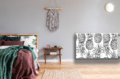 Magnetiskt radiatorskydd Ananas