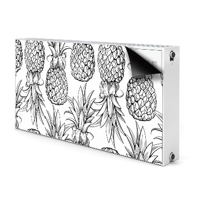 Magnetiskt radiatorskydd Ananas