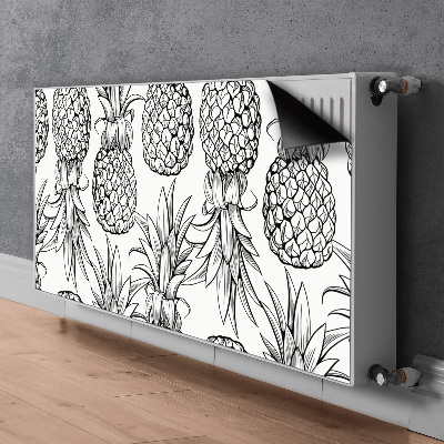Magnetiskt radiatorskydd Ananas