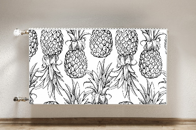 Magnetiskt radiatorskydd Ananas
