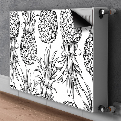 Magnetiskt radiatorskydd Ananas