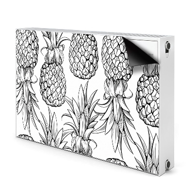Magnetiskt radiatorskydd Ananas
