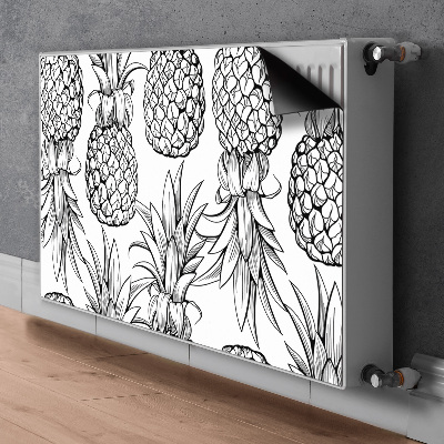Magnetiskt radiatorskydd Ananas