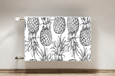 Magnetiskt radiatorskydd Ananas