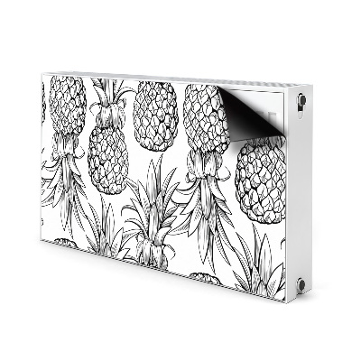 Magnetiskt radiatorskydd Ananas