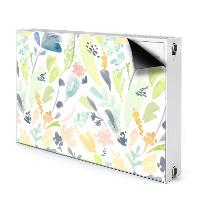 Magnetisk radiatorkåpa Blommor
