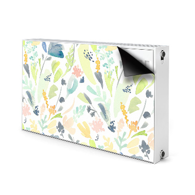Magnetisk radiatorkåpa Blommor