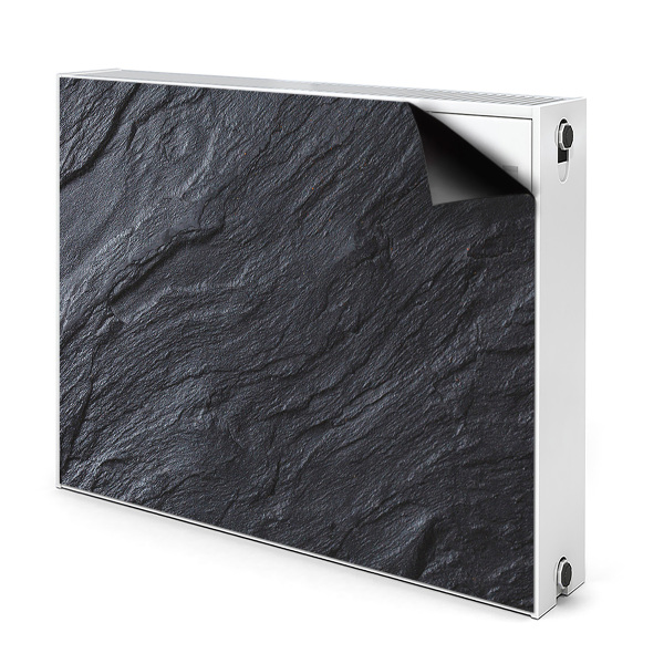 Magnetiskt radiatorskydd Svart marmor