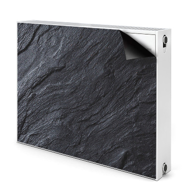 Magnetiskt radiatorskydd Svart marmor