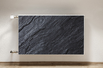 Magnetiskt radiatorskydd Svart marmor