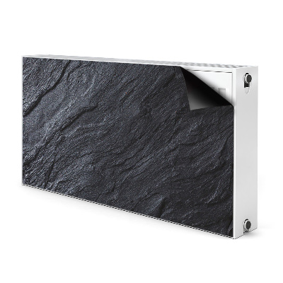 Magnetiskt radiatorskydd Svart marmor