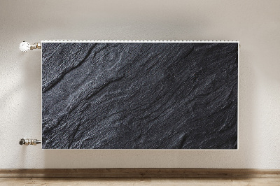 Magnetiskt radiatorskydd Svart marmor