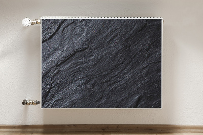 Magnetiskt radiatorskydd Svart marmor