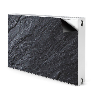 Magnetiskt radiatorskydd Svart marmor