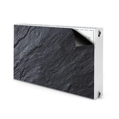 Magnetiskt radiatorskydd Svart marmor