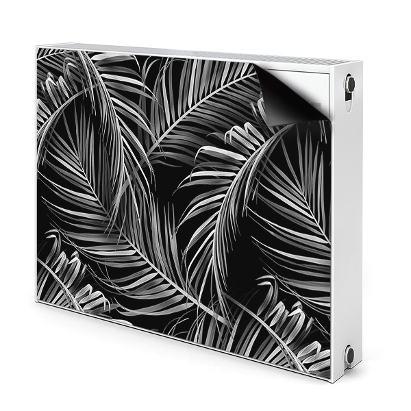 Magnetisk radiatorkåpa Seamless mönster med trianglar