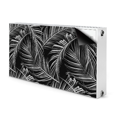 Magnetisk radiatorkåpa Seamless mönster med trianglar
