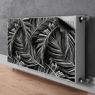 Magnetisk radiatorkåpa Seamless mönster med trianglar