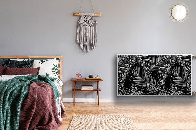 Magnetisk radiatorkåpa Seamless mönster med trianglar