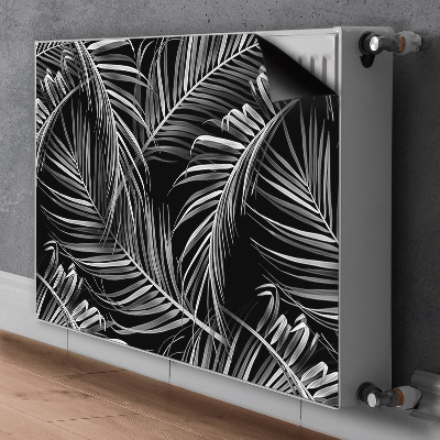 Magnetisk radiatorkåpa Seamless mönster med trianglar