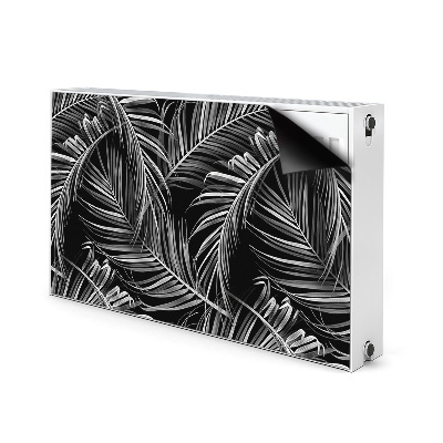 Magnetisk radiatorkåpa Seamless mönster med trianglar