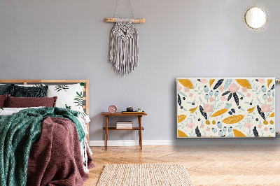 Magnetisk radiatorkåpa Pastellblad