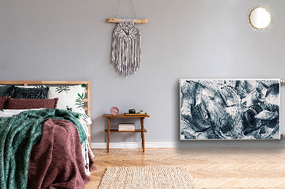 Magnetisk radiatorkåpa Bohomazy
