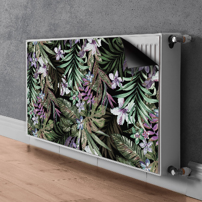 Magnetisk radiatorkåpa Palmblommor