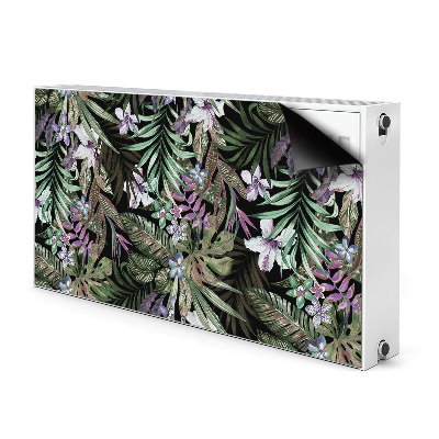 Magnetisk radiatorkåpa Palmblommor