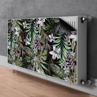 Magnetisk radiatorkåpa Palmblommor