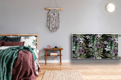 Magnetisk radiatorkåpa Palmblommor