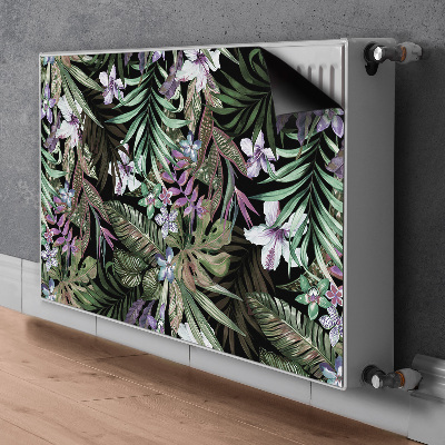 Magnetisk radiatorkåpa Palmblommor